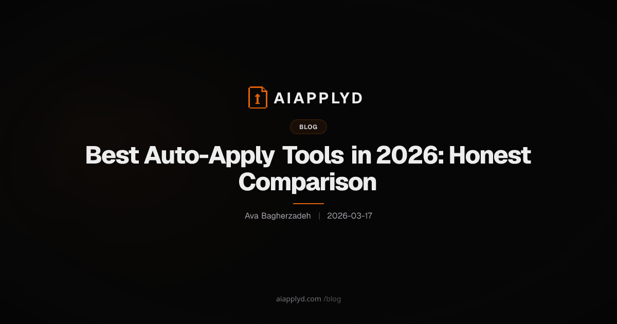 Cover image for Best Auto-Apply Tools in 2026: Honest Comparison