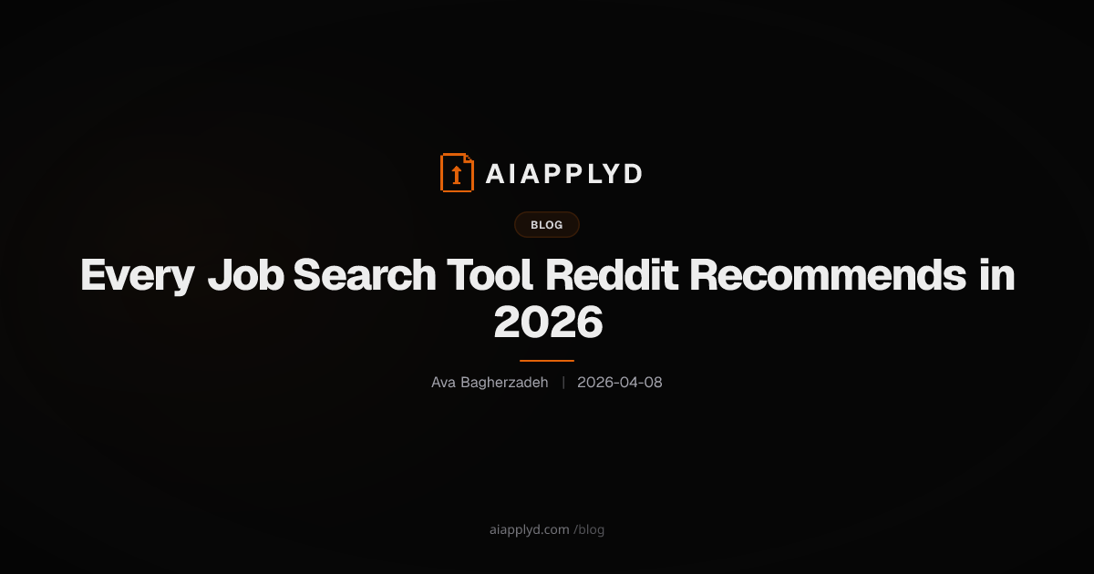 Job Search Tools Reddit Actually Recommends in 2026 - AI Applyd