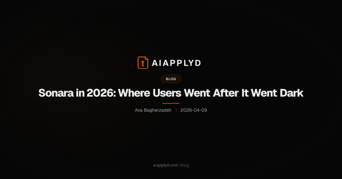 Cover image for Sonara in 2026: Where Users Went After It Went Dark